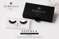 Sophia Handmade False Eyelashes – Code #10 | Zurellia Beauty