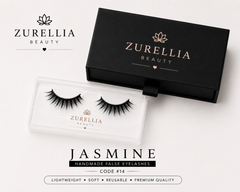 Jasmine Handmade False Eyelashes – Code #14 | Zurellia Beauty