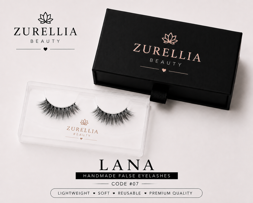 Zurellia Beauty Lana #07 – Handmade False Eyelashes